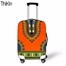 THIKIN Африканский Защитные чехлы для чемоданов путешествия Чемодан чемодан чехол на молнии костюм толщиной 18-30 дюймов хранения сумка крышка