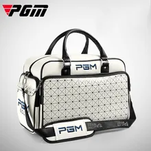 PGM женская сумка для гольфа водонепроницаемая искусственная кожа Большая вместительная портативная двухслойная независимая сумка для туфель для гольфа спортивные сумки