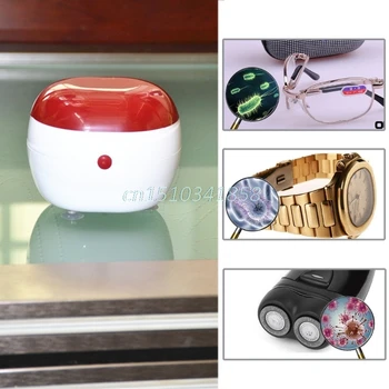 

Ultrasonic Sonic Cordless Jewelry Necklaces Watches Cleaner Cleaning Machine New