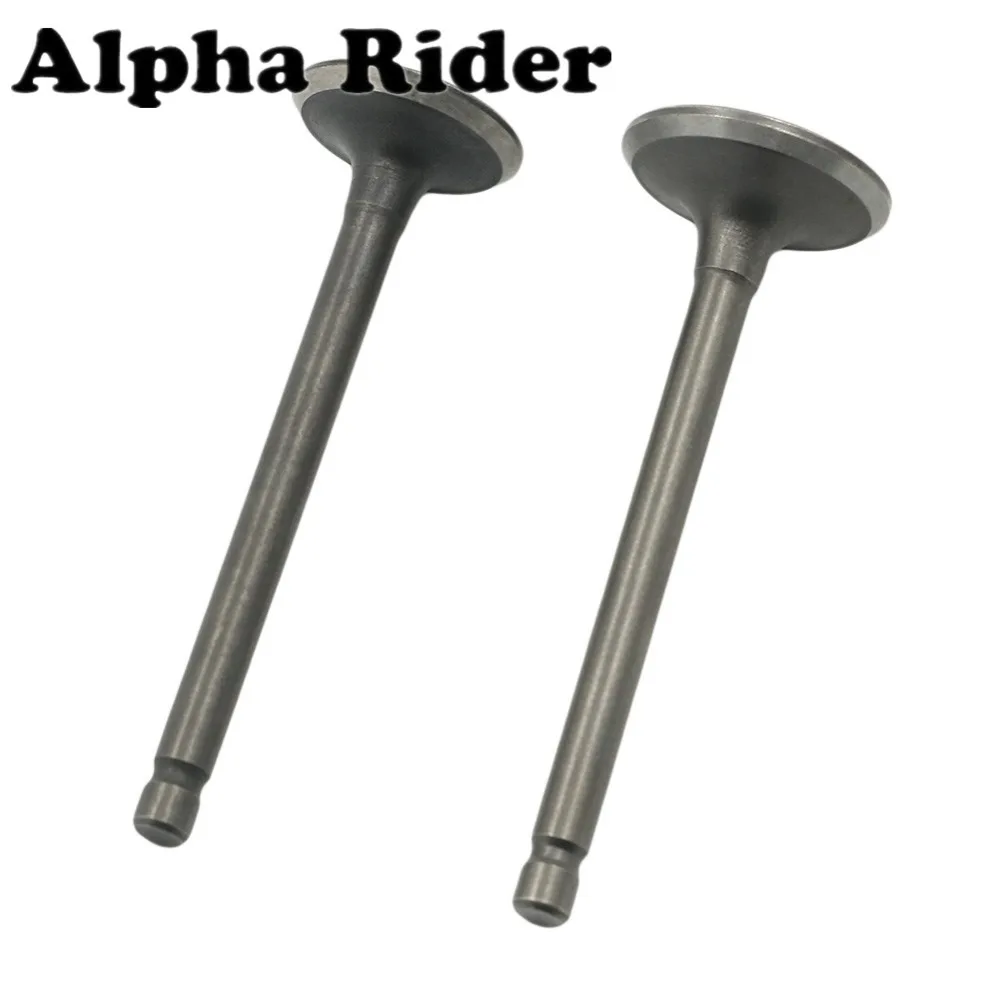 

2 PCS Intake Exhaust Valves For Yamaha Badger Raptor YFM80R YFM80-R YFM80W YFM80-W Raptor 2002 - 2005 ATV