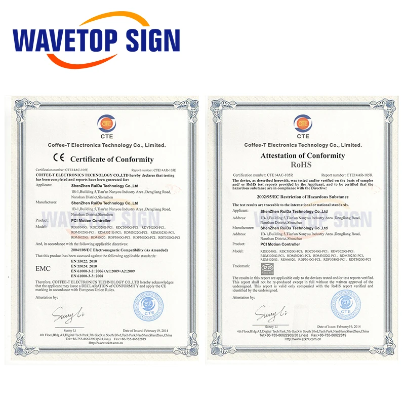 WaveTopSign Ruida RDC6344G " сенсорная панель управления, лазерная машина, система управления для лазерной гравировальная и режущая машина