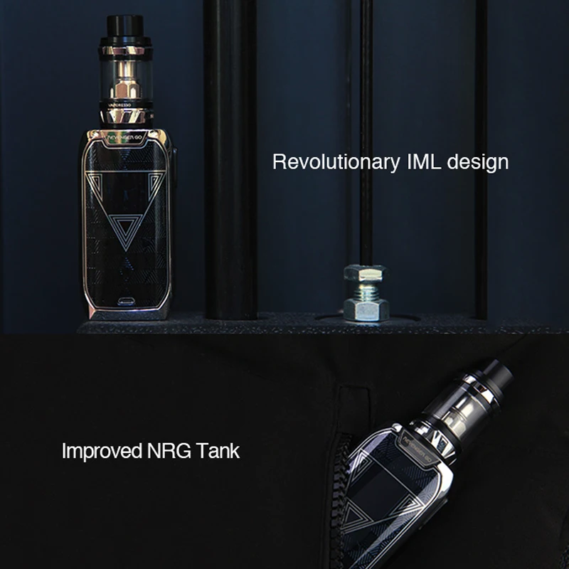 Оригинальный Vaporesso Revenger GO алюминиевый набор 0 96 &quotOLED сенсорный рисунок с 220 Вт 5000