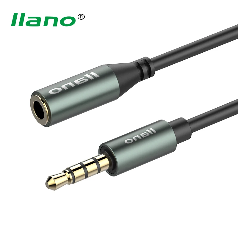 

llano Jack 3.5mm Audio Extension Cable Male to Aux Female Headphone Extension Cable Code for PC Car Mobile Phone