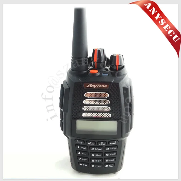 Двухдиапазонный портативный двухстороннее радио (УФ Dual band 136 174 мГц и 400 480 мГц) Anytone