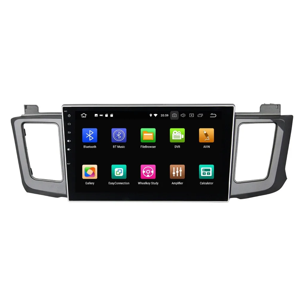 Flash Deal 4GB+32GB Octa Core Android 8.0 Car Radio DVD Multimedia Head Unit for Toyota RAV4 2012-2015 Car Stereo GPS WIFI Bluetooth USB 4