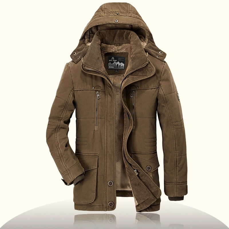 Зимняя Военная Толстая Вельветовая куртка, Мужская Повседневная парка, пальто, теплая Повседневная куртка с хлопковой подкладкой, пальто размера плюс 6XL, мужские парки