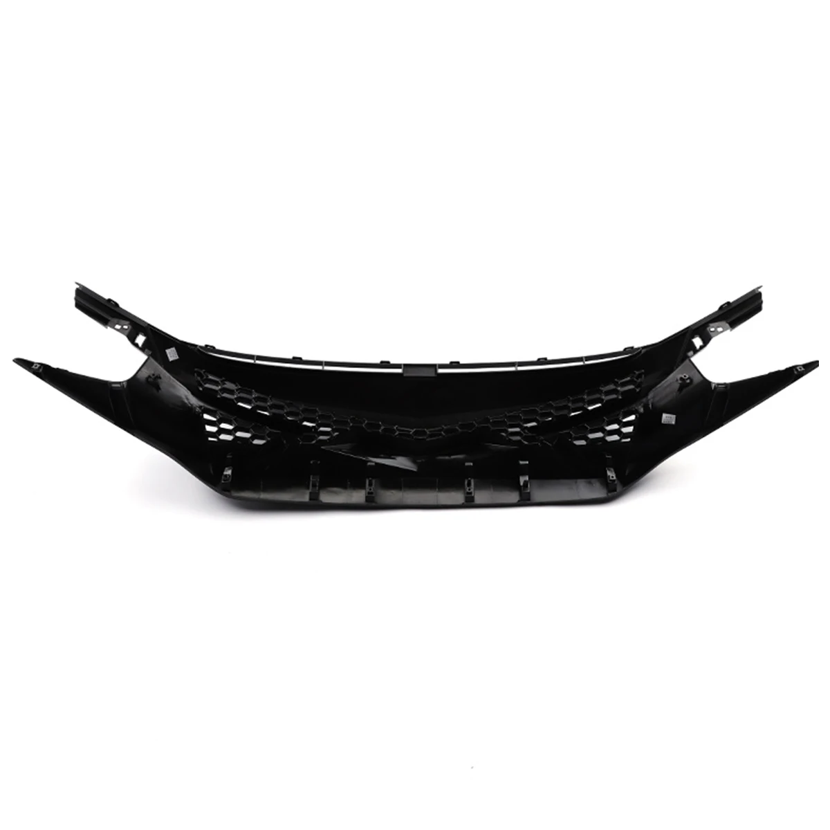 Глянцевая черная передняя решетка гриль бампера сотовая сетка передняя решетка капота для Honda Для Civic 10th Gen боевой стиль