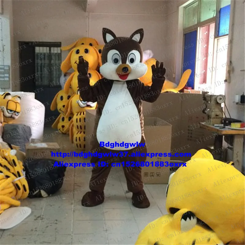 Коричневая белка Chipmunk Chipmuck Chippy Eutamias маскарадный костюм с героями мультфильмов, торжественный бренд IDENEITY zx503