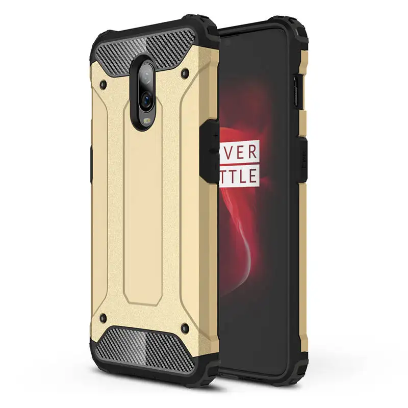 Ударопрочный чехол для Oneplus 6 6T гибридный жесткий чехол-накладка с полной защитой