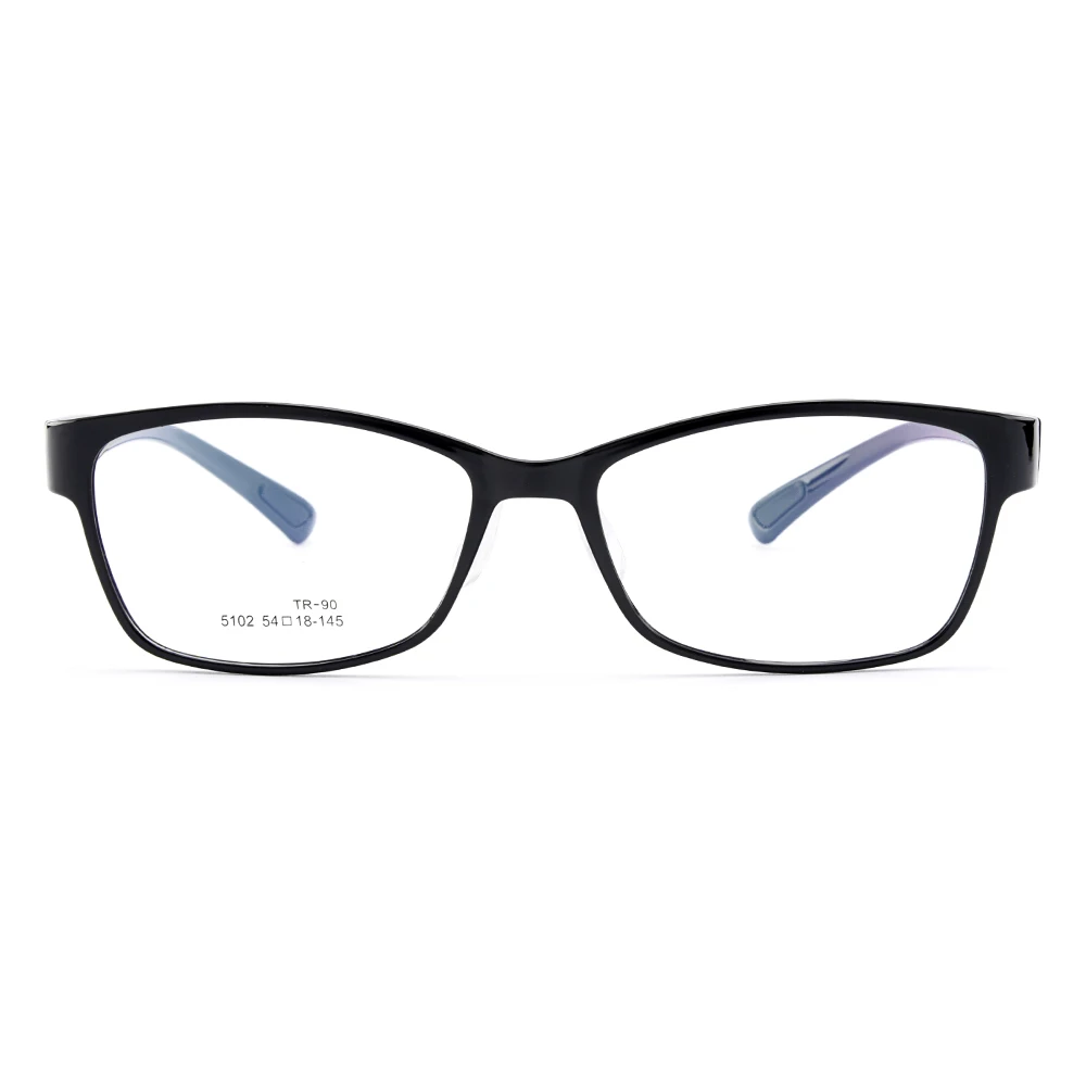Gmei оптический Urltra-светильник TR90 полный обод мужские оптические оправы для очков женские пластиковые очки для близорукости 8 цветов на выбор M5102