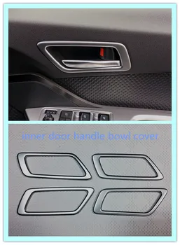 

New! For Toyota C -HR CHR 2016 2017 ABS Matt Inner Interior Door handle bowl cover decoration trim