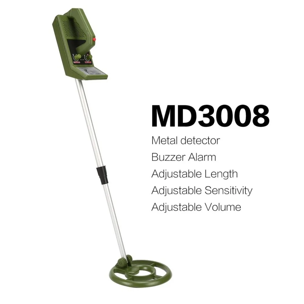  MD3008 Professional Portable Mini Underground Metal Detector Handheld Treasure Hunter Gold Digger F