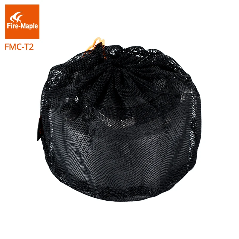 Fuego Arce Acampar Al Aire Libre ultraligero Senderismo de Picnic Portátil Tetera hervidor de agua Cafetera Tetera 1.4L con Mango A Prueba de Calor Del Té FMC-T2