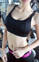 Professional Sports Bra Racerback Crop Top Stretch Vest Outdoor Nylon Bras Gym Runing Yoga Underwear Tops Seamless Tanktop