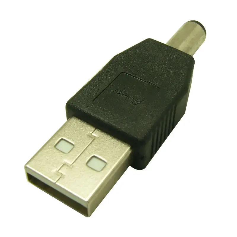 5 шт. Бесплатная доставка USB к DC 5*2 1 мм разъем 2 0 A Тип папа 5x2 мощность подключить usb