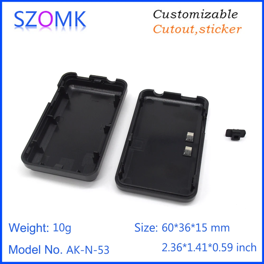szomk plastic enclosure for electronics project instrument housing for circuit board plastic junction box  (1)