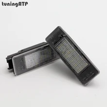LED License Plate font b Lamps b font for Citroen C2 C3 Pluriel C4 Coupe C4