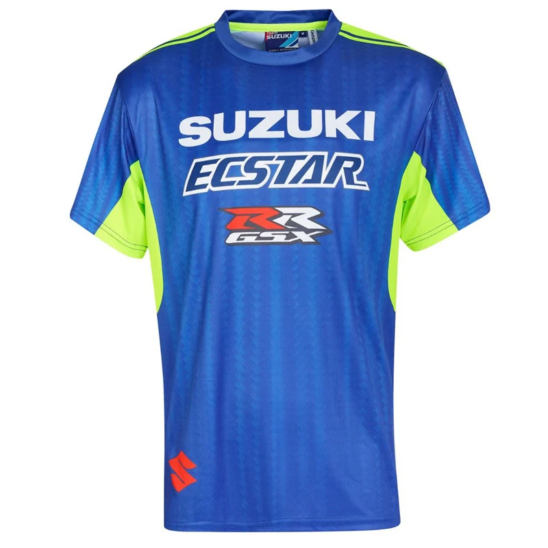 

Motorcycle Racing Motorbike motocross Moto T shirt Riding men short sleeve Breathable casual Clothes suzuki camiseta Driving