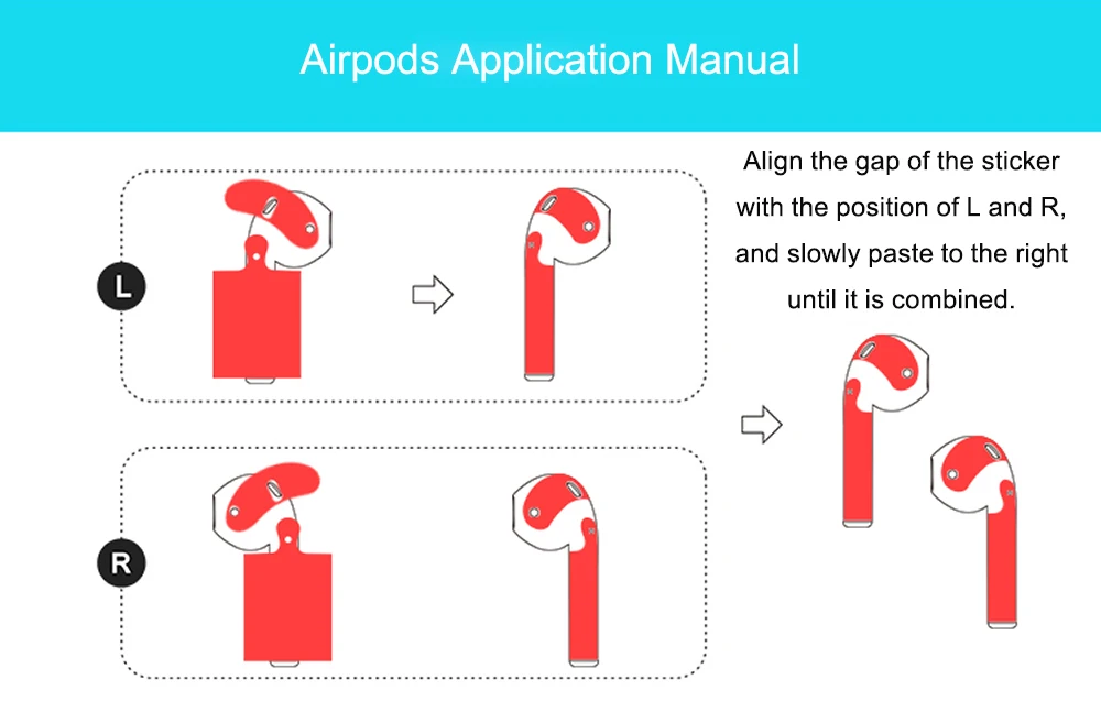 GOOYIYO-для Apple AirPods 2 Наушники стикер Наушники DIY персональная Наклейка виниловая камуфляжная Кожа Беспроводная зарядка коробка наклейка