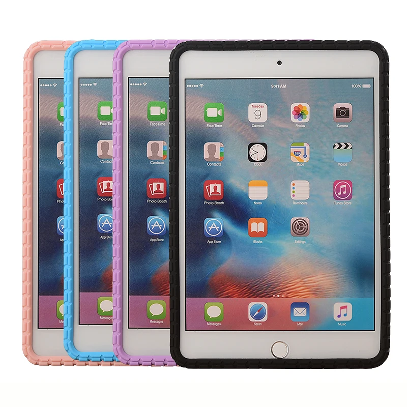 

Rugged Shockproof Cover For New iPad 9.7 Silicone Protection Anti Slip Kids Safe Case For Apple iPad 9.7 Inch 2018 2017 Model