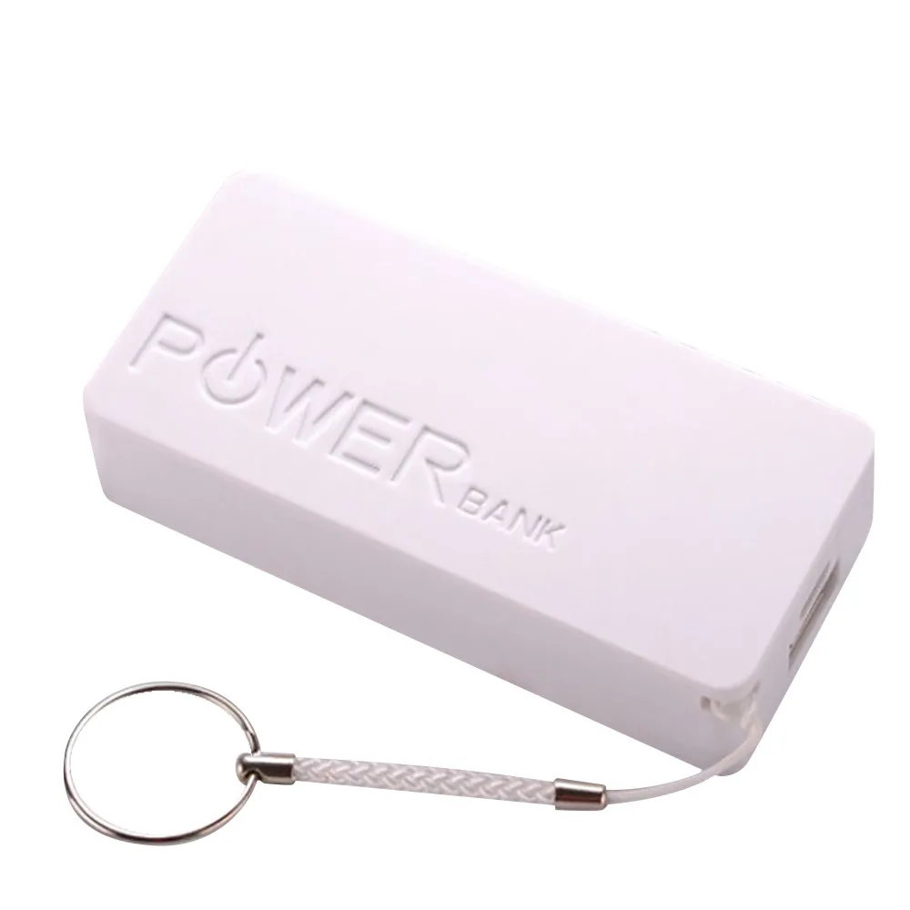 20/power Bank чехол для зарядного устройства 5600 мАч 2X18650 USB мобильный Банк питания зарядное устройство чехол для мобильного телефона