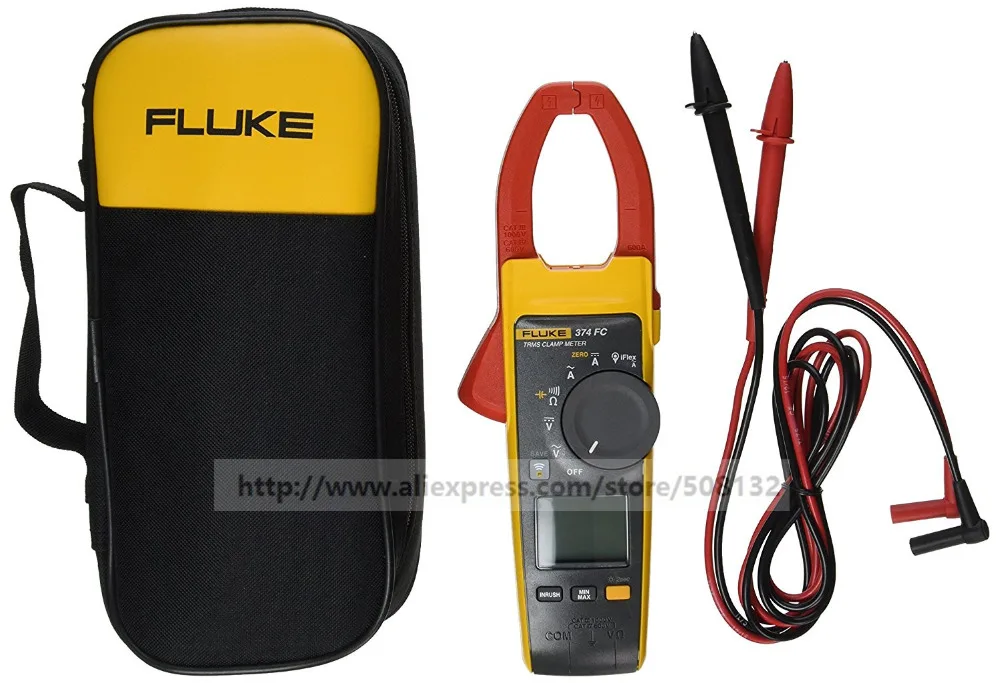 

Fluke 374 FC True-rms AC/DC Clamp Meter FLUKE 374FC 374FC