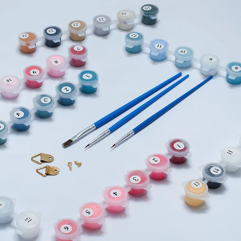 Günstige Bild Farbe Durch Zahl Sonnenblumen Abstrakte Auf Leinwand Ölgemälde Für Wohnzimmer Wand Dekor Acryl Färbung Kunst Erwachsene Zeichnung