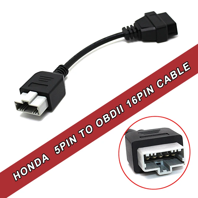 Оптова 20 см Для Honda 5 Pin До 16 Pin OBD ДО OBD 2 Автомобіля Діагностичний Адаптер З'єднувальний Кабель Інструмент Безкоштовна Доставка Добре якість Оптова 20 см Для Honda 5 Pin До 16 Pin OBD ДО OBD 2 Автомобіля Діагностичний Адаптер З'єднувальний Кабель Інструмент Безкоштовна Доставка Добре якість