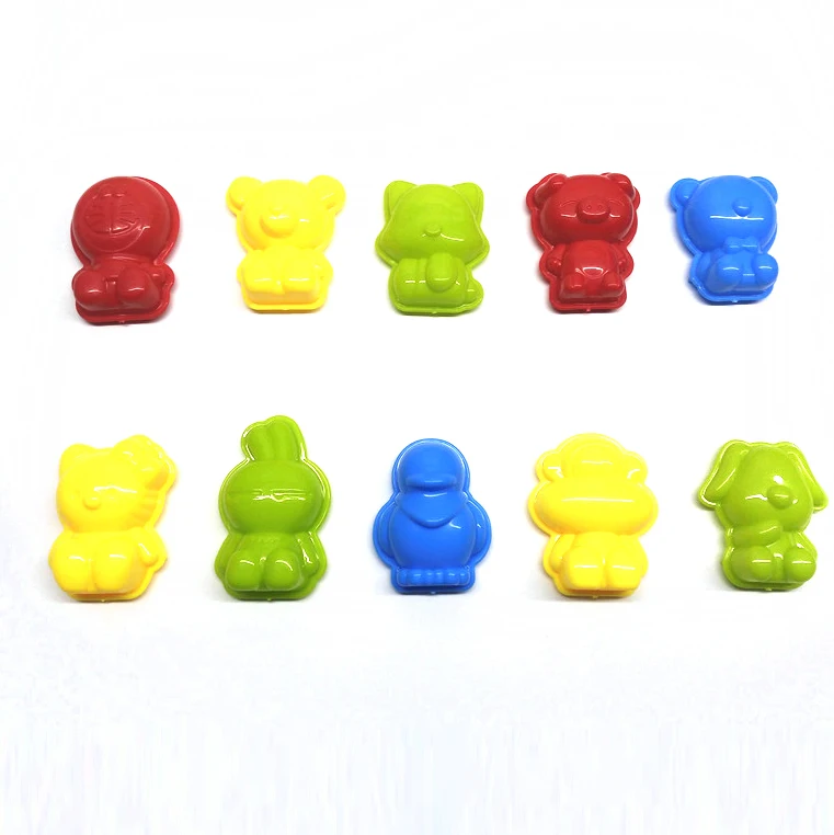 27 26 De Réduction8 Pcs Singe Chien Chat Lapins Pâte à Modeler Pâte à Modeler Moule Magique Plage Moule En Sable Pour Enfants Jouet à Lintérieur