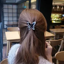 1 ПК заколки для девочек аксессуары для волос, бантики маленькая акриловая заколка для волос с кристаллами небольшой заколка для волос клип карты G0403