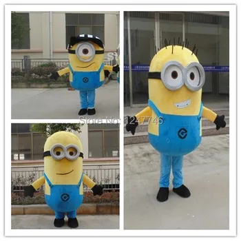 

Freeshiping Brandnew minion mascot costume for adults