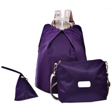 Mochila Оригинальный 3 Шт./компл. Женщины Нейлон Рюкзаки Женский Случайные Путешествия Школьные Сумки Для Подростков Плече Сумки Сцепления Кошелек