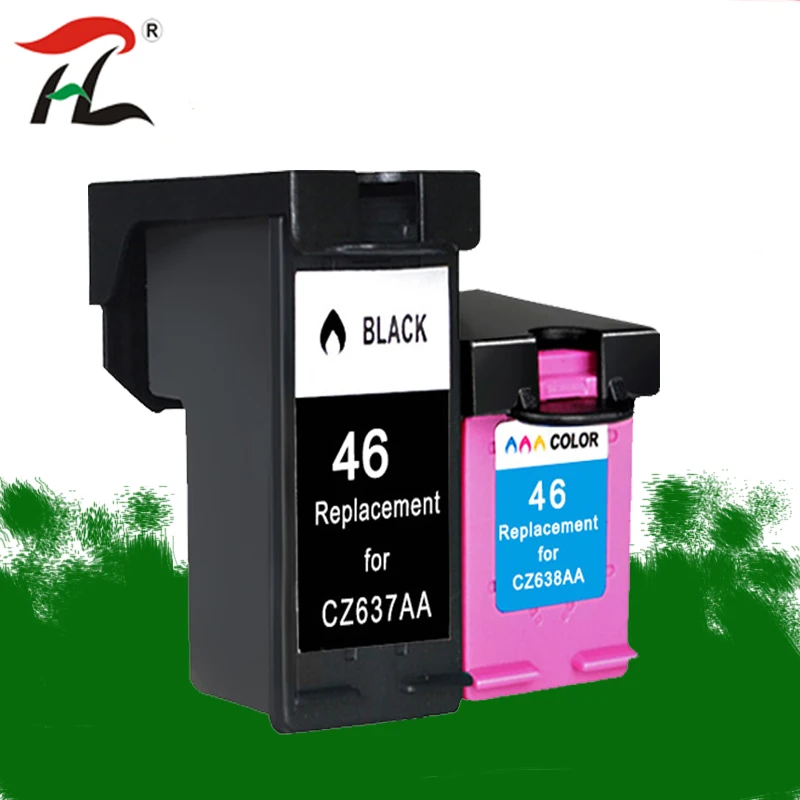 Cartucho de tinta para impresora, Compatible con HP46XL, HP46, 46xl, HP 46,  DeskJet 2020hc, 2025hc, 2520hc, 2029, 2529, 4729|Cartuchos de tinta| -  AliExpress