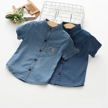 infant denim shirt