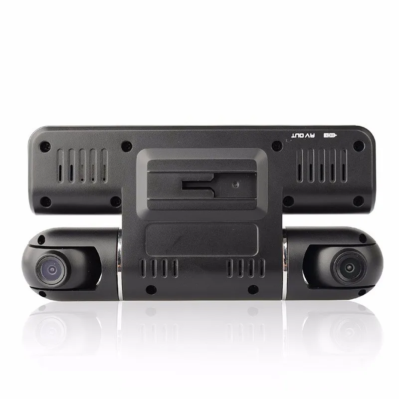 Видеорегистратор с двумя объективами, Автомобильный видеорегистратор, автомобильная камера, видеорегистратор I4000, Full HD, 1080 P, 320 градусов, 2,0 дюйма, ЖК-дисплей, g-сенсор, видеорегистратор, автомобильная черная коробка