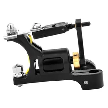 Черный обработанный алюминиевый сплав роторный двигатель Татуировка Машина Liner Shader татуировка машина#0313 BB