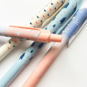 

36 Pcs/lot 0.7 Mm Weather Forest Press Plastic Mechanical Pencil Automatic Pen for Kid School Office Supply