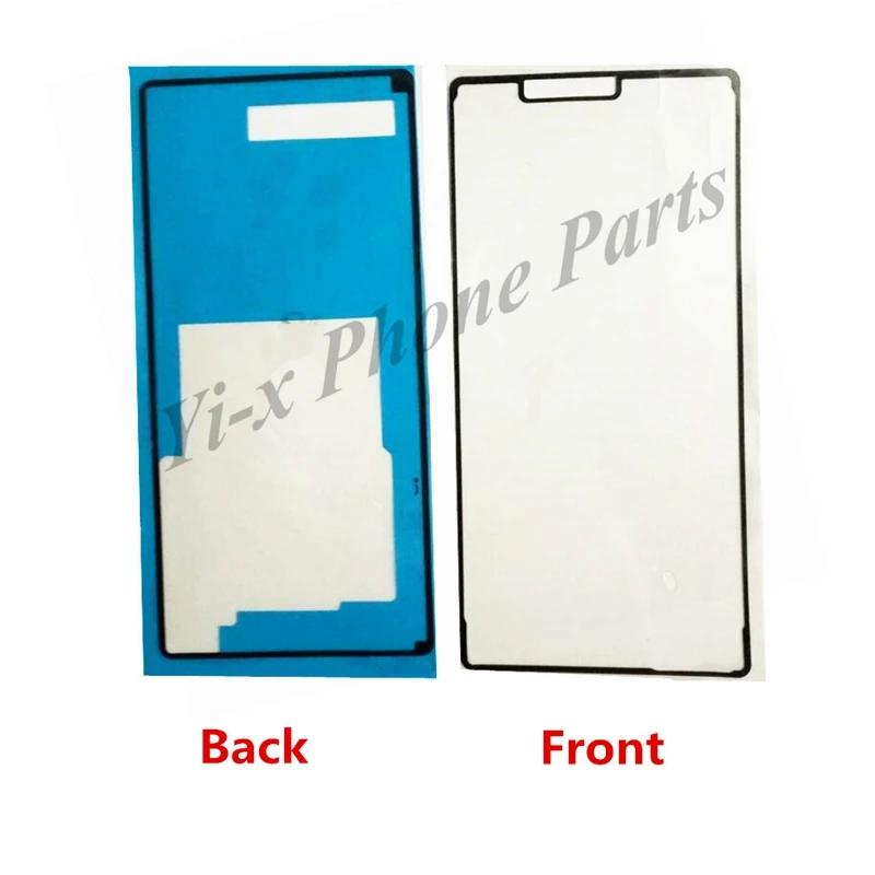 10pcs/lot Front LCD Display Screen + Back Waterproof Adhesive Glue Tape Sticke for SONY Xperia Z3 D6603 D6653 D6633 | Мобильные