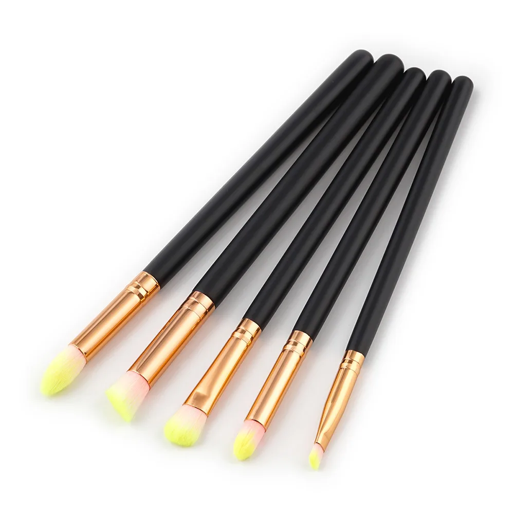 

MAG New 5Pcs Cosmetic Eyebrow Eyeshadow Brush Makeup Brush Sets Kits Tools кисти для мкияжа L525