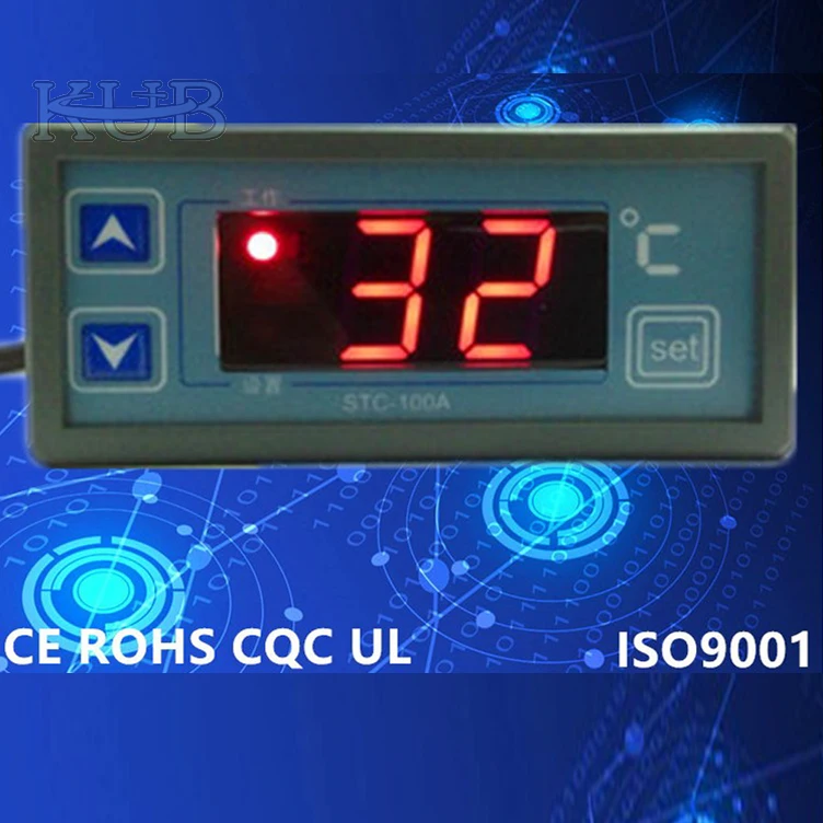 Free shipping STC 100A 220/230V cold room low price digital thermostat ...