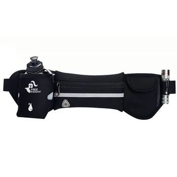 

JHD-Free Knight Running Hydration Belt,Women Men Sport Running Hip Waist Bag,Waterproof Jogging Gym Waist Pack With Water Bot