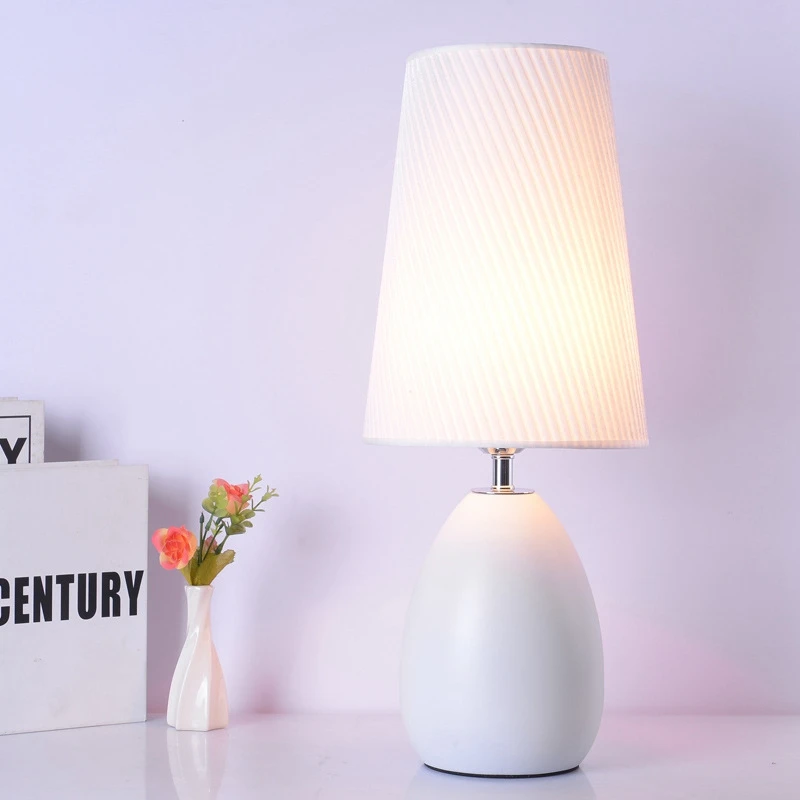 E27 Nordic Minimalist Modern  Bedroom Bedside Table lamp Metal Crystal Decotation for Living Room Study Desk Light Home Lighting (5)