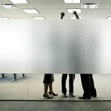 45/60*200 см конфиденциальность матовое окно фольга пленка непрозрачная стекло стикер Клей-антистатик бесплатно ПВХ украшения для офиса пленка для дома ванная комната