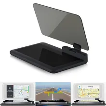 1set Universal Smartphone Projector HUD Head Up Display Holder Car GPS Navigator Car Mount Stand Phone