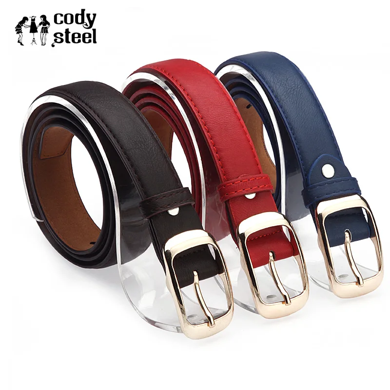 

Cody Steel Wholesale PU Leather Female Belt Pin Buckle Black Leopard Belt Strap Waist Women Jeans Pants Belts For Woman