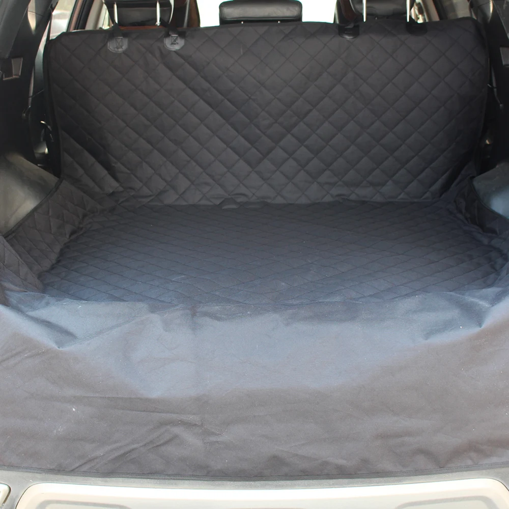 

Waterproof Footprint Carriers Rear Back For Pet Car Seat Cover Mats Non-slip Hammock Protector With Safety Belt