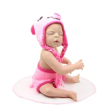 22 Inch Reborn Baby Dolls Full Body Silicone Vinyl Collectible Newborn Baby Girl Kids Birthday Christmas Gift