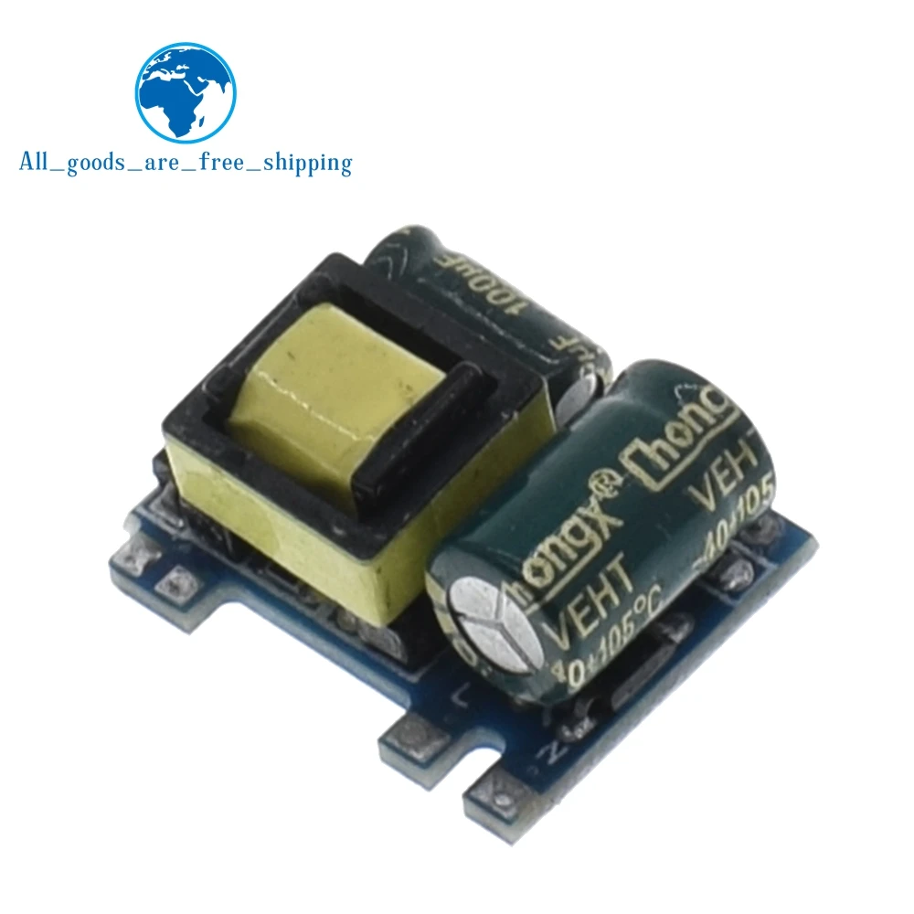 

TZT AC-DC 220V To 5V 600mA 3W Step-down Buck Power Supply Module Isolated Switching