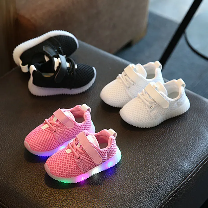 toddler led light baby shoes baby led sneakers children shoes light led Luminous Glowing Sneakers Baby Toddler Boys Girls Shoes
