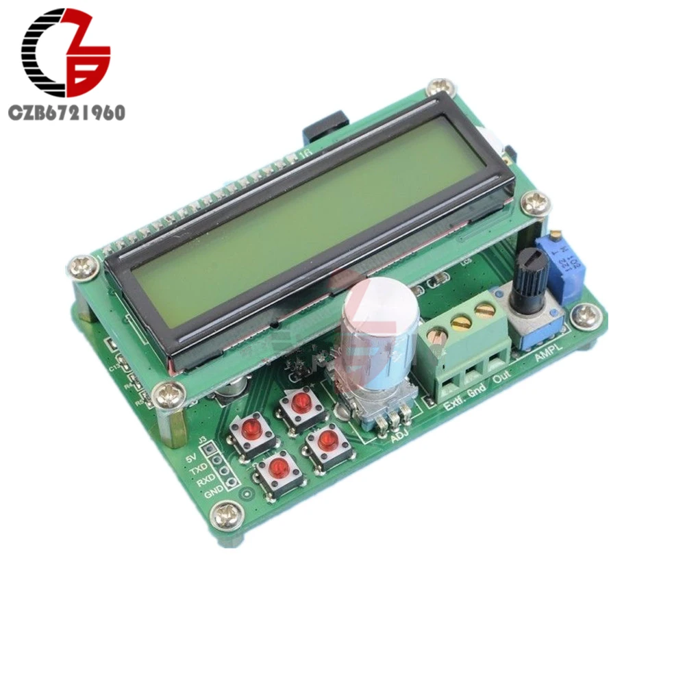 FYE050 DDS Function Signal Generator Module 3V Random Waveform Triangle Sine Square Sawtooth Wave Duty Cycle Frequency Generator FYE050 DDS Function Signal Generator Module 3V Random Waveform Triangle Sine Square Sawtooth Wave Duty Cycle Frequency Generator